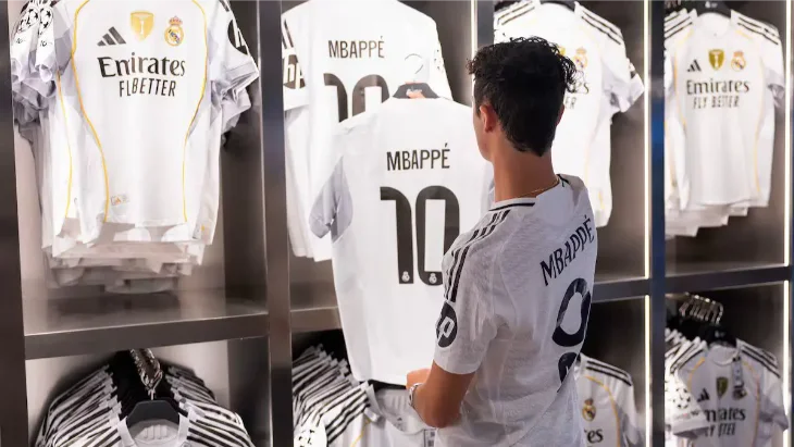 Реал Мадрид очолив світовий рейтинг продажів футболок у 2025 році