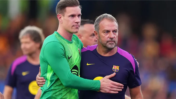 Тер Штеген повертається після травми