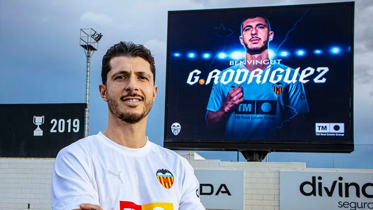 Гідо Родрігес офіційно приєднався до «Валенсії»